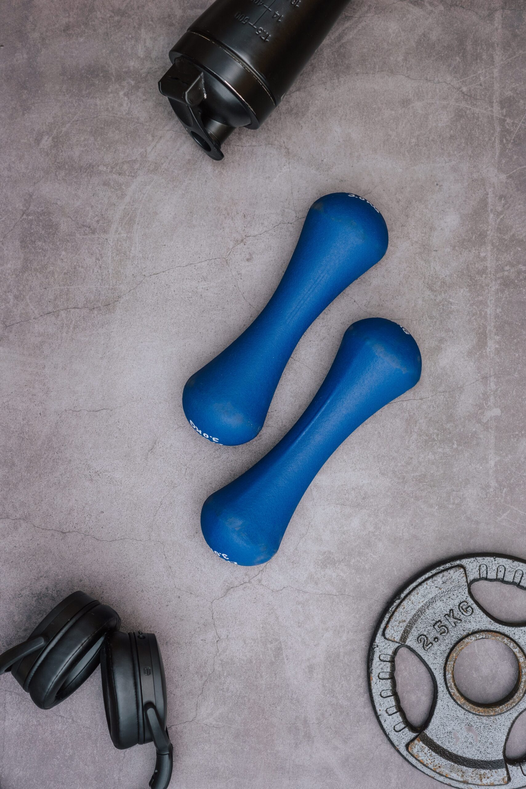 Amazon Basics Neoprene Dumbbells (10 lb Pair)